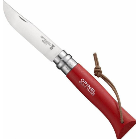 OPINEL Baroudeur inox No.8 - κόκκινο