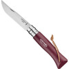 OPINEL Baroudeur inox No.8 - Burgundy