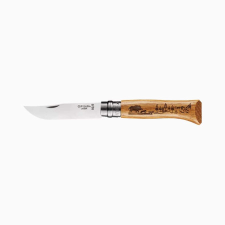 Σουγιάς OPINEL Animalia INOX N8 Αγριογούρουνο