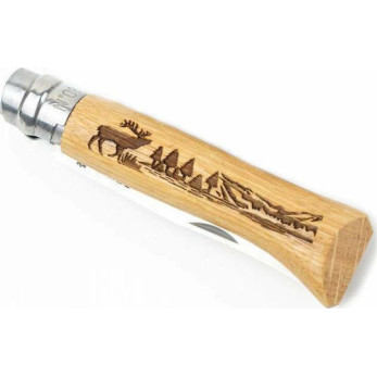 Σουγιάς OPINEL No.08 Animalia Inox – Ελάφι