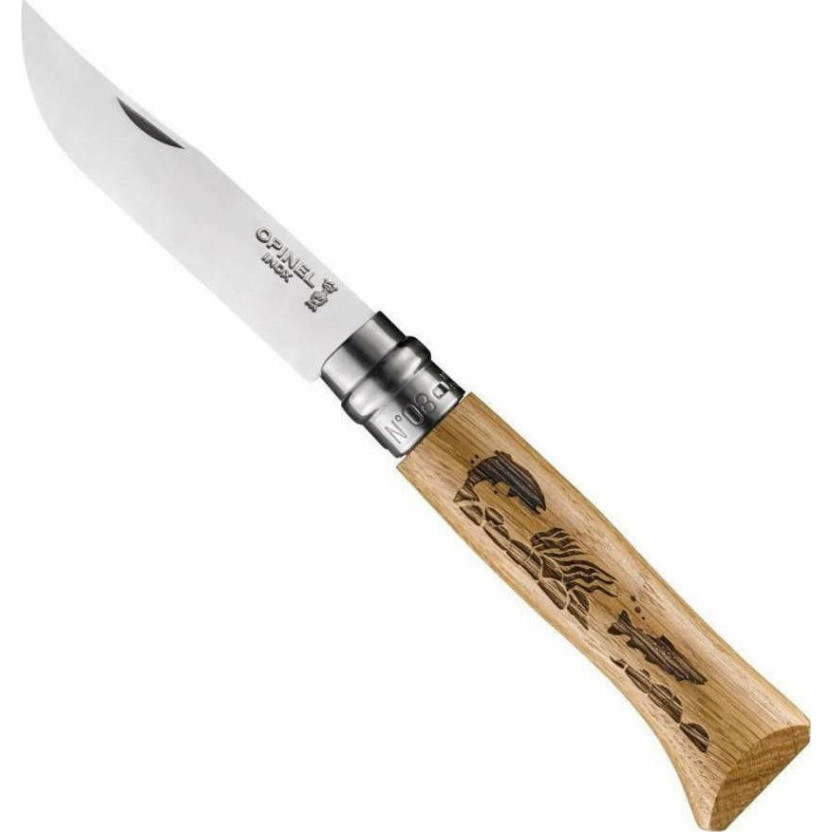 Σουγιάς OPINEL Animalia INOX N8 Πέστροφα