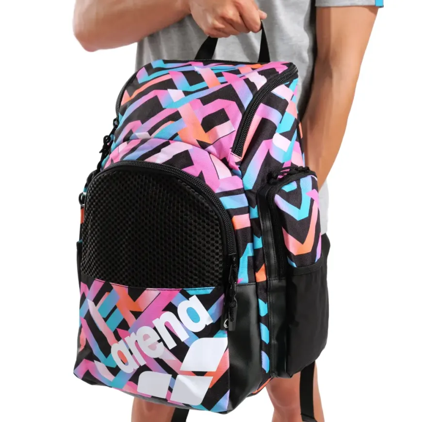 ARENA Τσάντα Πλάτης Κολυμβητηρίου One Go Backpack 35lts - Texture
