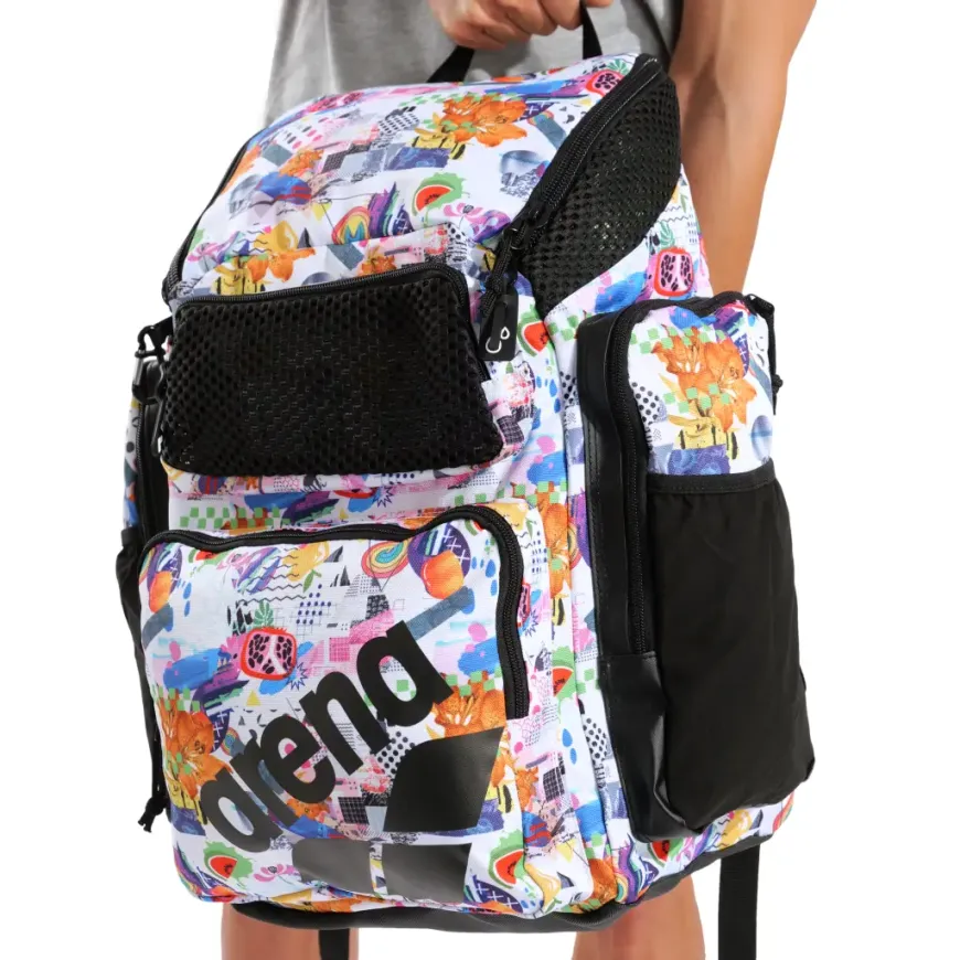 ARENA Τσάντα Πλάτης Κολυμβητηρίου One Go Backpack 45 - Collage