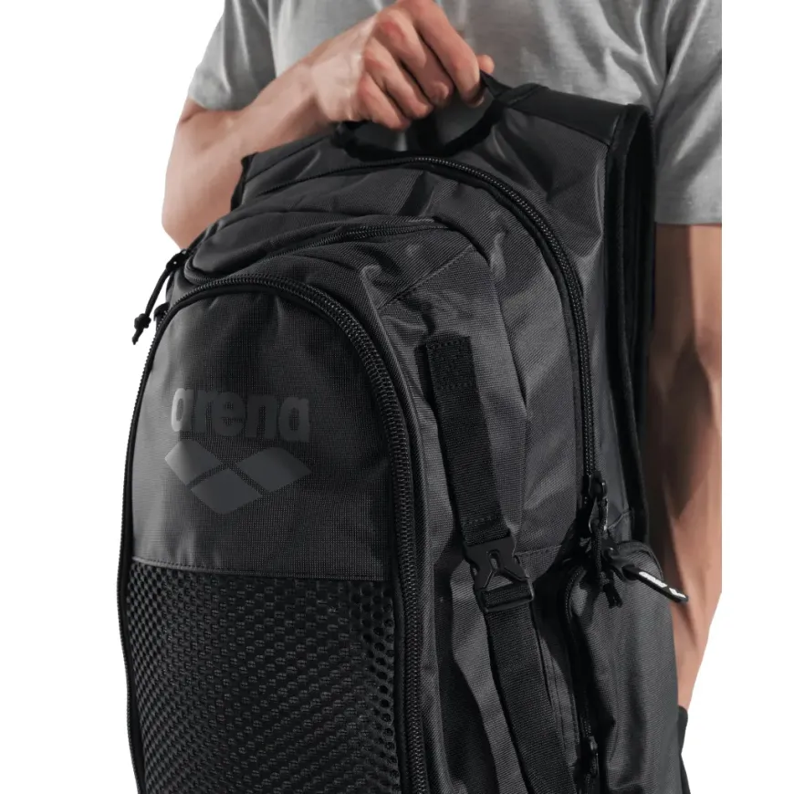 ARENA Τσάντα Πλάτης Κολυμβητηρίου All Set Backpack 45l Unisex Μαύρο