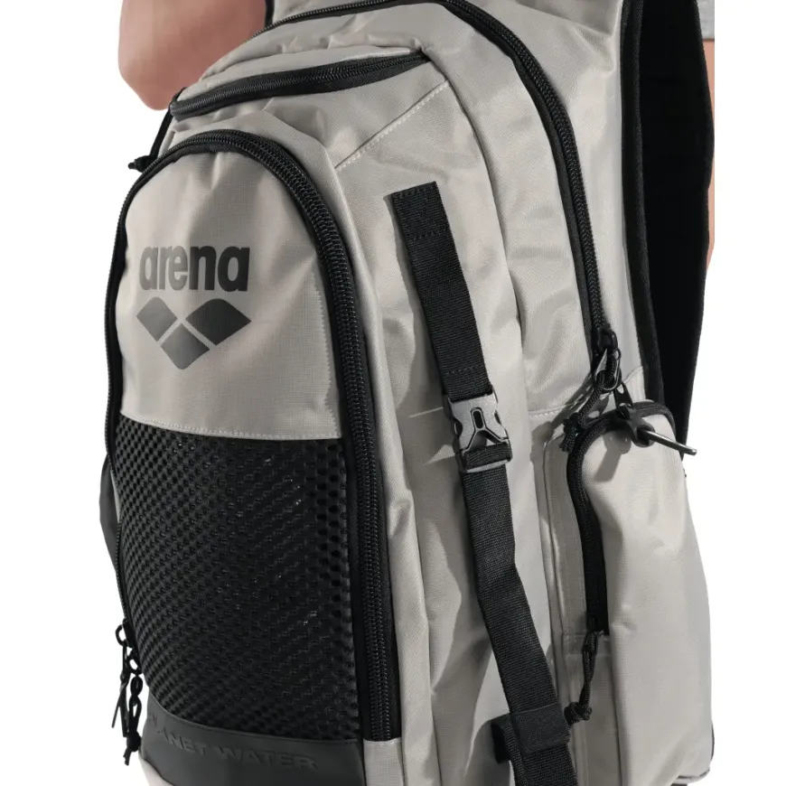 ARENA Τσάντα Πλάτης Κολυμβητηρίου All Set Backpack 45l Unisex Ασημί