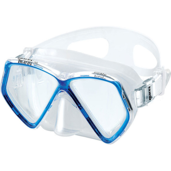 Παιδική Μάσκα Σιλικόνης Mares Pirate New Junior Clear/Blue Μπλε