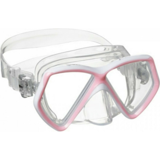 Παιδική Μάσκα Σιλικόνης Mares Pirate New Junior Clear/Pink Ροζ