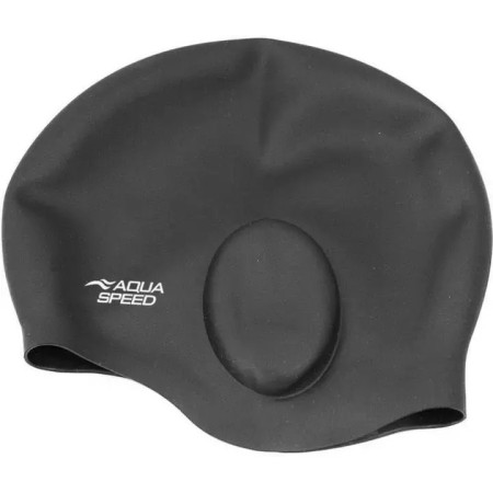 ΣΚΟΥΦΑΚΙ ΣΙΛΙΚΟΝΗΣ AQUA SPEED EAR CAP ΜΑΥΡΟ