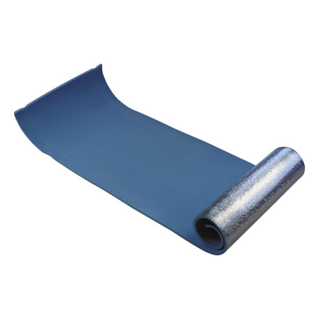 Unigreen Αφρώδες Μονό Υπόστρωμα Camping 180x50cm Πάχους 1cm Μπλε