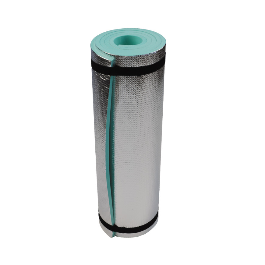 Unigreen Αφρώδες Μονό Υπόστρωμα Camping 180x50cm Πάχους 1cm Πράσινο