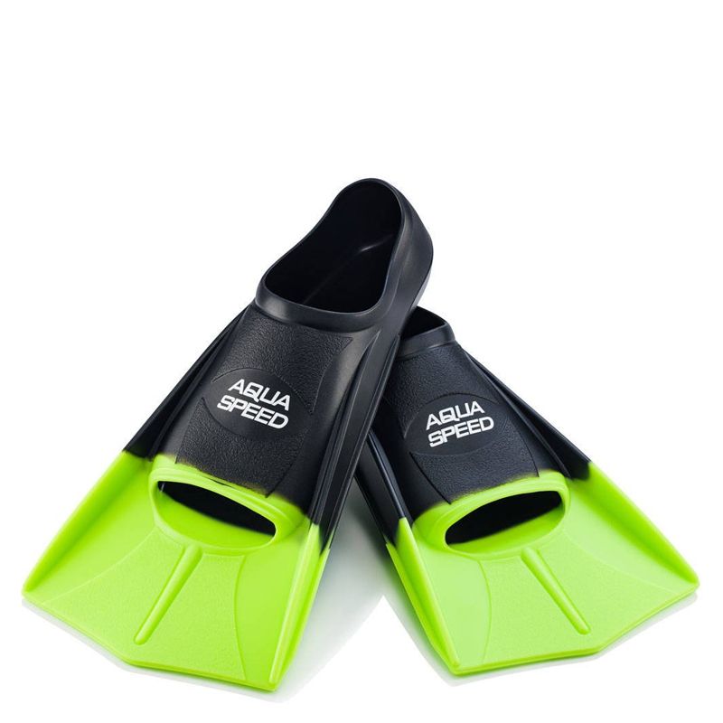 Aquaspeed Βατραχοπέδιλα Πισίνας Training Κοντά Black/Green