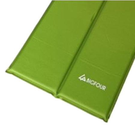 Bigfour Αυτοφούσκωτο Μονό Υπόστρωμα Camping 186x53cm Πάχους 2.5cm Πράσινο