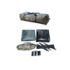 AlpinPro Earth 3 Σκηνή Camping Igloo Ορειβασίας Μαύρη 4 Εποχών για 3 Άτομα Αδιάβροχη 3000mm 210x180x120εκ.