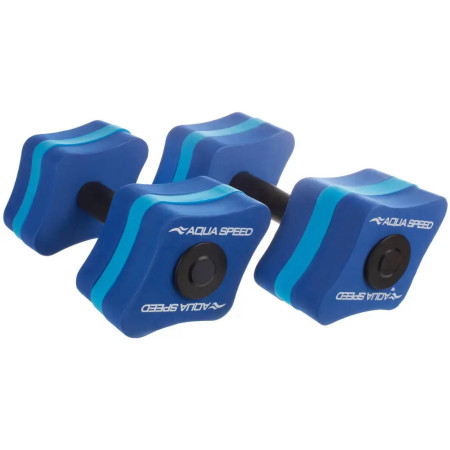 Αλτηράκια Πισίνας Aqua Speed Aquafitness Dumbbell 167-bl Μπλε (ζεύγος)