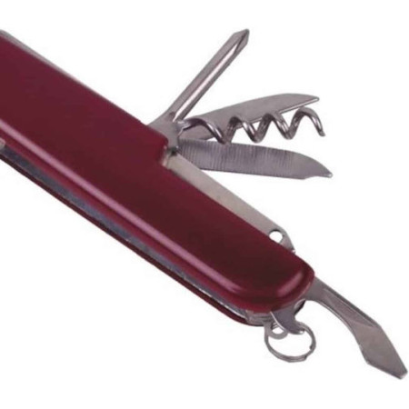 AlpinPro Komodo Σουγιάς - Πολυεργαλείο Επιβίωσης Red/Silver σε Θήκη