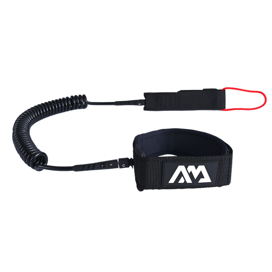 Aqua Marina Coil Leash Λουρί Αστραγάλου για Sup 10'/7mm Μαύρο