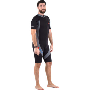 X-DIVE Monoshorts CORAL 3mm ΣΤΟΛΗ ΚΑΤΑΔΥΣΗΣ μαύρο / γκρι