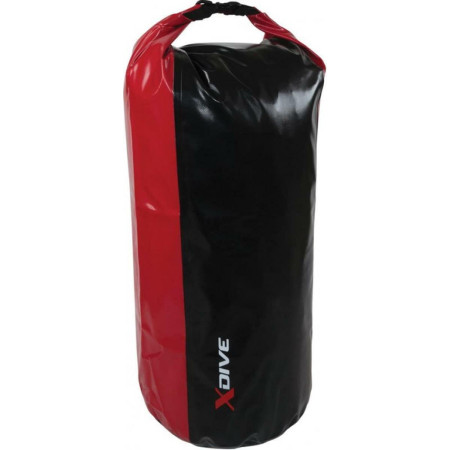 ΣΑΚΟΣ ΣΤΕΓΑΝΟΣ X-DIVE TUBE 65L ΜΑΥΡΟ - ΚΟΚΚΙΝΟ