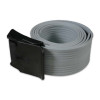 Ζώνη latex XDIVE 3mm με πλαστική πόρπη γκρι