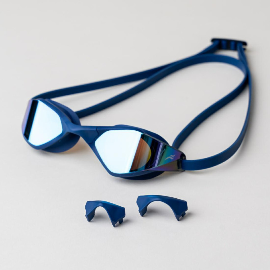 Aquaspeed RIPTIDE Γυαλιά Κολύμβησης Ενηλίκων με Mirror Αντιθαμβωτικούς Φακούς Μπλε