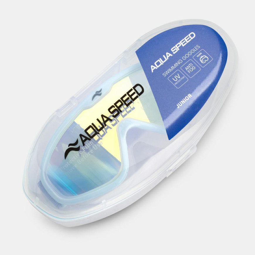 Aquaspeed Παιδικά Γυαλάκια Κολύμβησης Tivano με Mirrored Αντιθαμβωτικούς Φακούς Μωβ