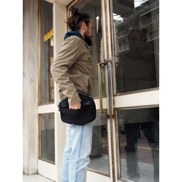 Polo Camera Τσαντάκι Μέσης Μαύρο
