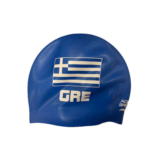 Σκουφάκι Κολύμβησης Aqua Speed Greek Flag 200-02 Μπλε
