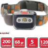 AlpinPro Φακός Κεφαλής LED IPX4 με Μέγιστη Φωτεινότητα 200lm
