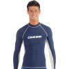 Ανδρικό RASH GUARD Μακρύ Μανίκι Μπλε