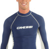Ανδρικό RASH GUARD Μακρύ Μανίκι Μπλε