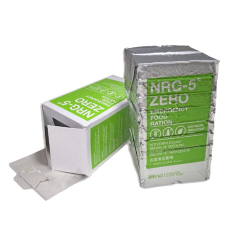 Katadyn NRG-5 ZERO (Vegan-Gluten Free) Μπάρες Ενέργειας 2300kcal 500gr - 20 Έτη