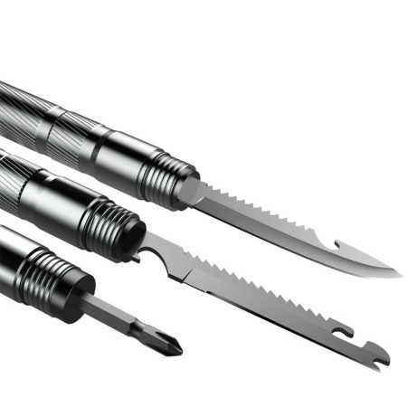 Μπατόν-Πολυεργαλείο Επιβίωσης Tactical Trekking Pole