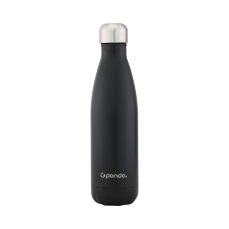 ΘΕΡΜΟΣ ΥΔΡΟΔΟΧΕΙΟ ΑΝΟΞΕΙΔΩΤΟ 500 ml PANDA Μαύρο