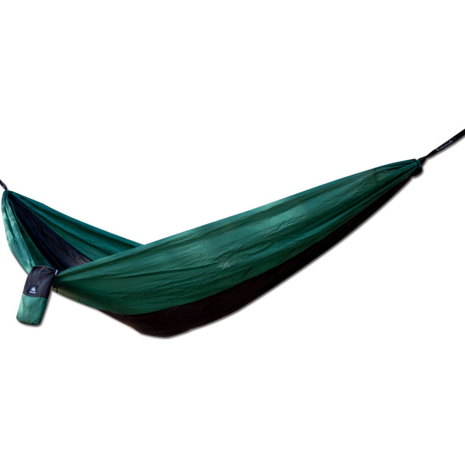 ALPINTEC Αιώρα Explorer Double 300cm x 200cm - μαύρο - σκούρο πράσινο