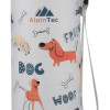 Παγούρι ALPINTEC Mood 500ml Happy Dogs - λευκό