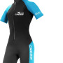 CRESSI TIBURON LADY Στολή Κολύμβησης και Watersports από Neoprene 2mm Μαύρο/Γαλάζιο