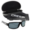 ΓΥΑΛΙΑ ΗΛΙΟΥ CRESSI NINJA FLOATING Shiny Μαύρο