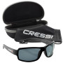 ΓΥΑΛΙΑ ΗΛΙΟΥ CRESSI NINJA FLOATING Shiny Μαύρο