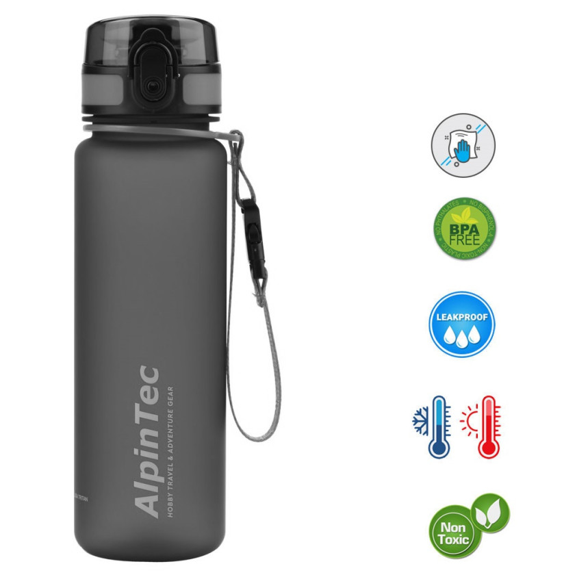 Παγούρι ALPINTEC 500ml - γκρι