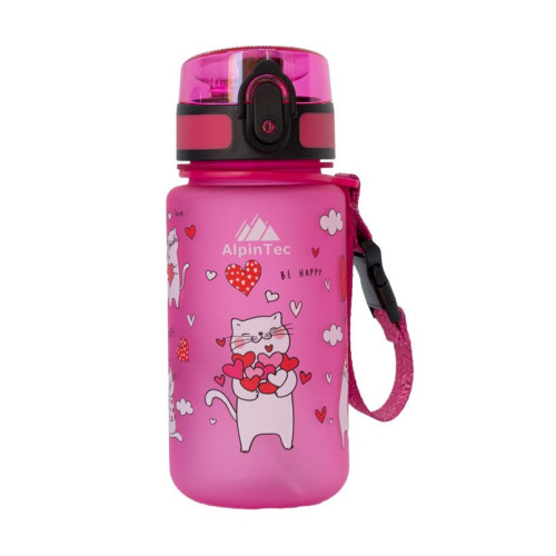 Παγούρι ALPINTEC Kids 350ml Love Cats - ροζ