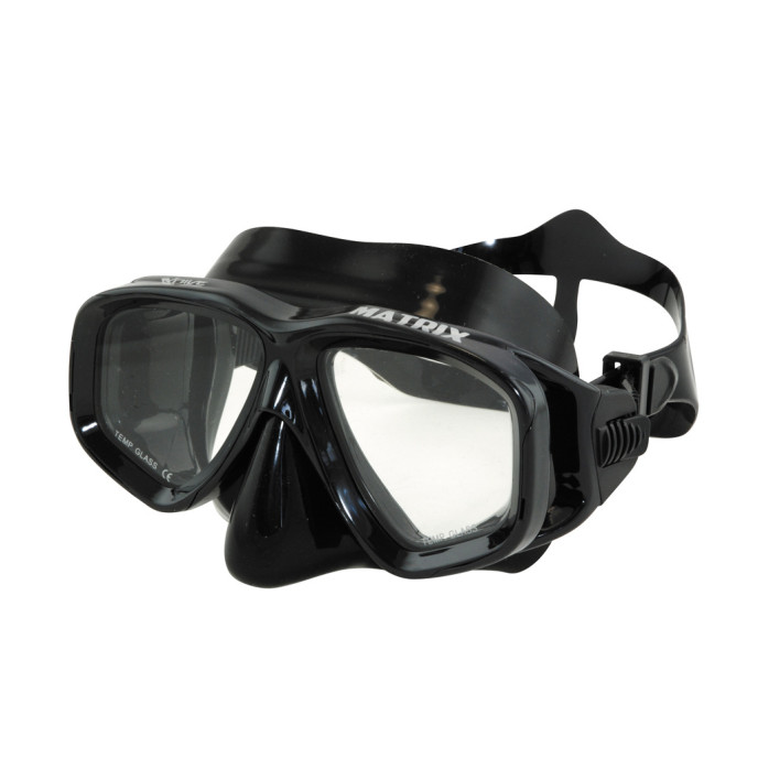 Μάσκα Σιλικόνης XDIVE MATRIX με Δυνατότητα Τοποθέτησης Μυωπικών Φακών Μαύρο