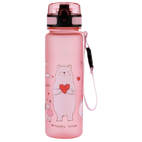 Παγούρι ALPINTEC Kids 500ml Ζωάκια - φλαμίγκο