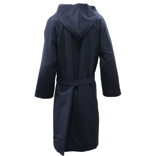 Μπουρνούζι ενηλίκων ALPINTEC Nemo microfiber - μαύρο