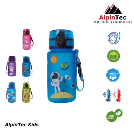 Παγούρι ALPINTEC Kids 350ml Space Kids - μπλε