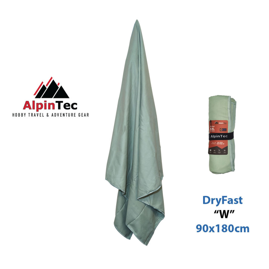 Πετσέτα ALPINTEC Microfiber DryFast ''W" XXL Ciel