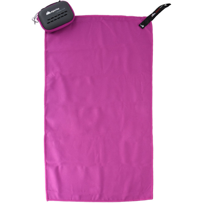 Πετσέτα Μικροϊνών ALPINTEC Microfiber DryFast 30×50 - Ροζ